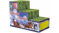 Батарея салютов "Зимняя сказка" 20мм-25мм-40мм х 63 зарядов
